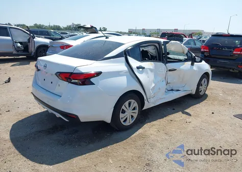 2025 Nissan Versa 1.6 S z USA, uszkodzony, nr VIN 3N1CN8DV3SL855870